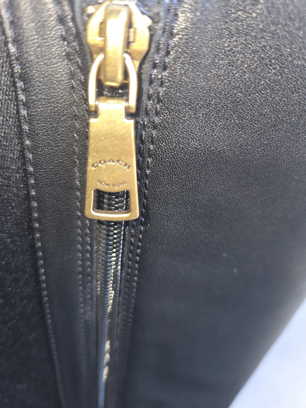 Coach elegant black